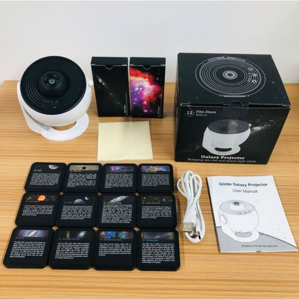 Aurora Galaxy™ Star Projector Lamp